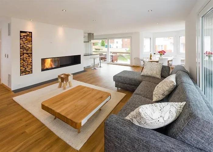 Moderne Jungtal Apartman Grächen